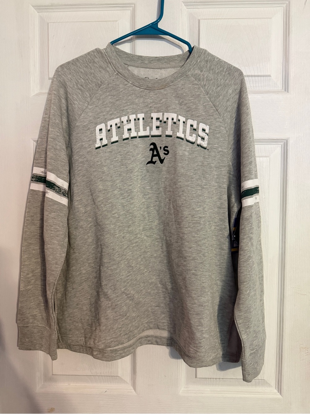 Athletics ladies Grey 'Athletics' Long-Sleeve Top